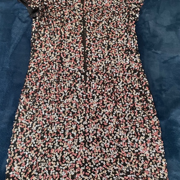 Rose and Gold Sequin Vince Camuto Dress - Picture 3 of 4